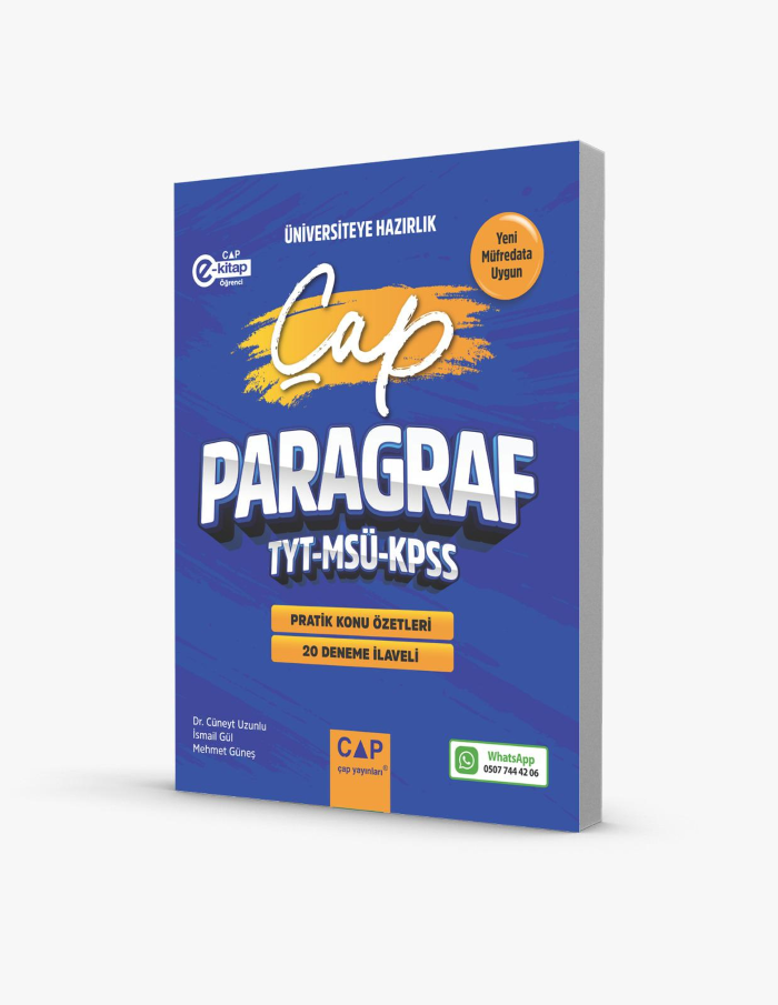 ÜNİV. HAZ TÜRKÇE MSÜ PARAGRAF - 2025-26